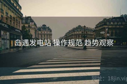 岛遇发电站 操作规范 趋势观察