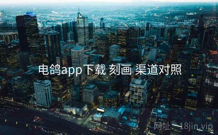 电鸽app下载 刻画 渠道对照